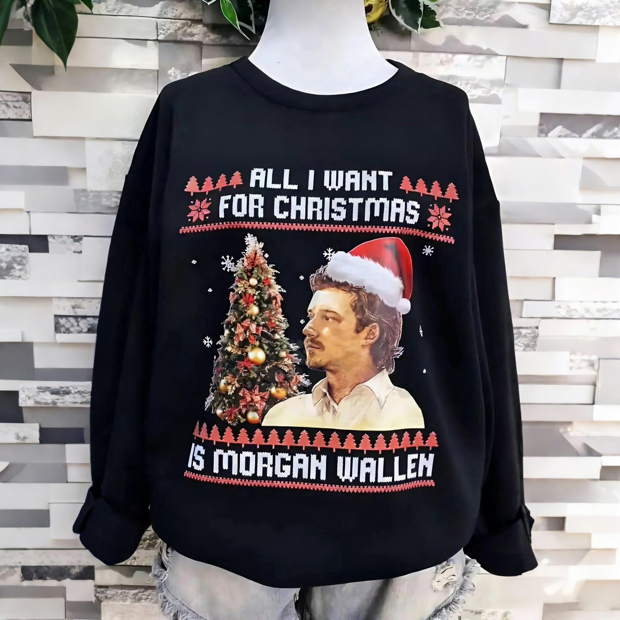 All I Want For Christmas Is Music Sweatshirt