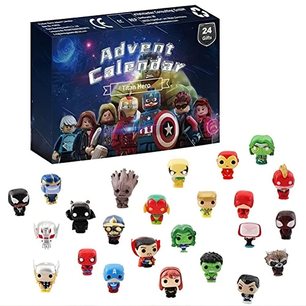 Superhero Countdown Advent Calendar