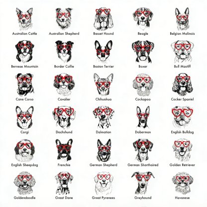 Puppy Love Valentine's Day Dog Lover Sweatshirt