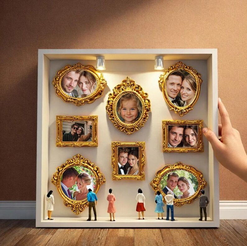 Mini Museum of Us Frame Meaningful Gift For Couples
