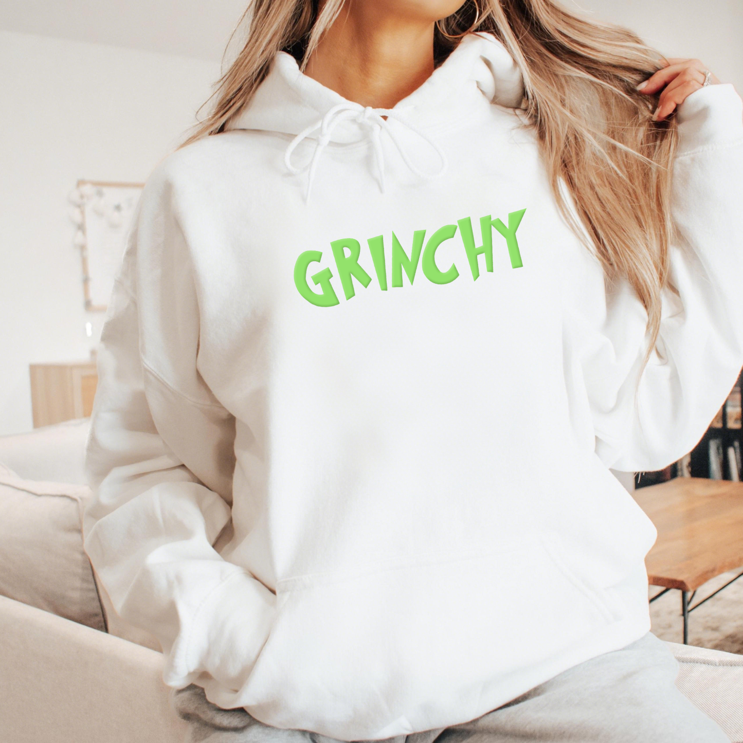 Grinchy Lime Green Christmas Sweatshirt