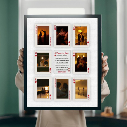 Custom Photo Playing Cards Frame