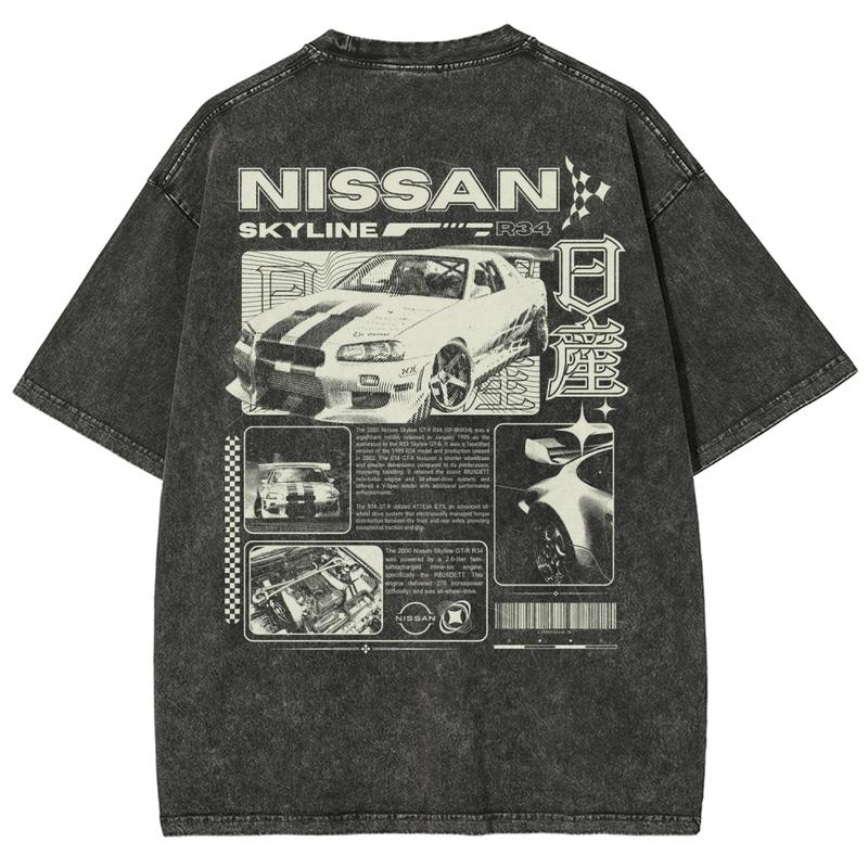 Vintage JDM Sports Car Graphic T-Shirt 