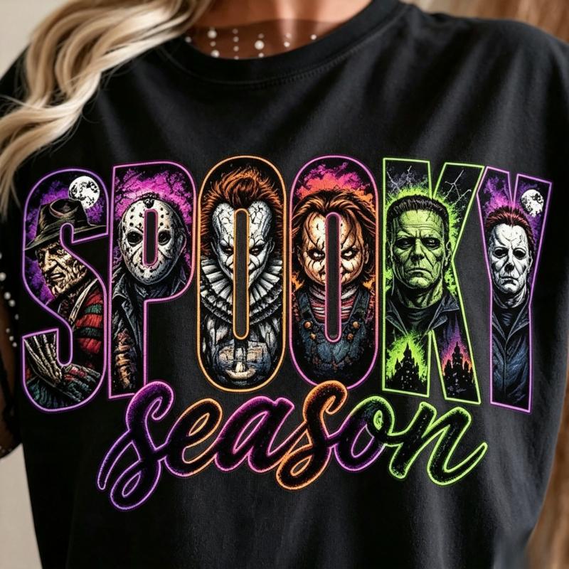 Vintage horror movie shirt