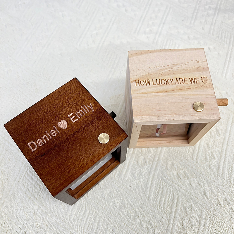 Custom Hand-Crank Flipbook Box