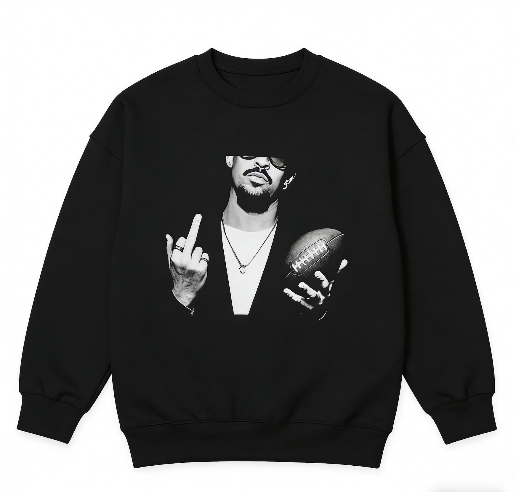 Benito Football Graphic Shirt | Bowl 2026 Halftime Inspired Latin Music Tee