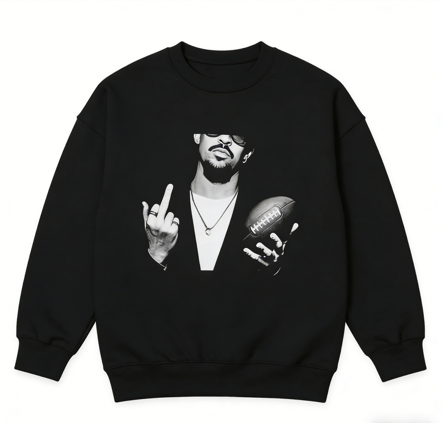 Benito Football Graphic Shirt | Bowl 2026 Halftime Inspired Latin Music Tee