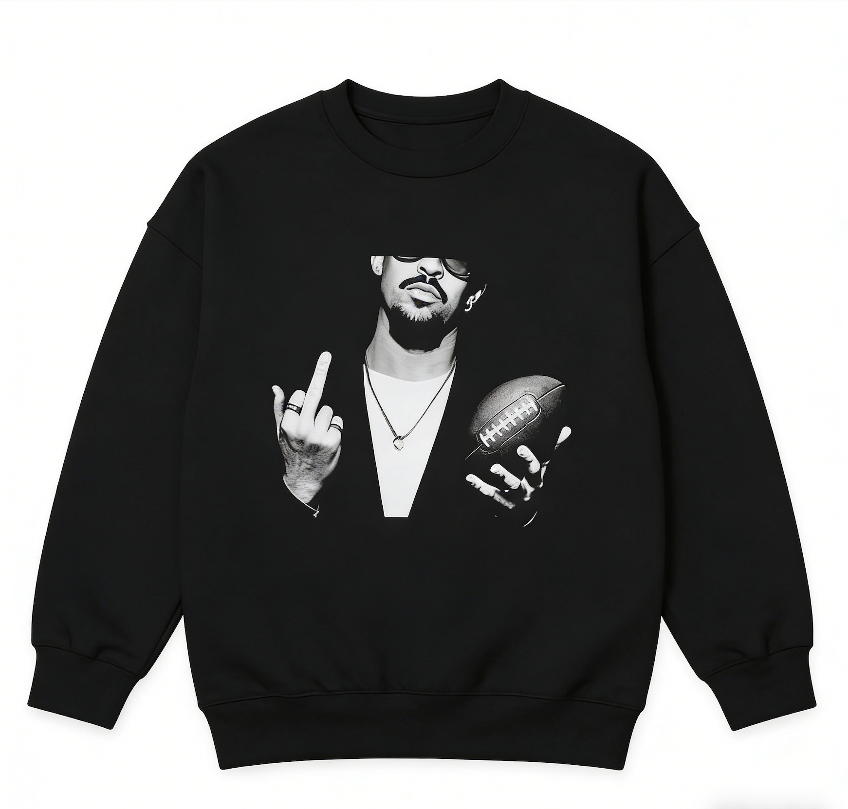 Benito Football Graphic Shirt | Bowl 2026 Halftime Inspired Latin Music Tee