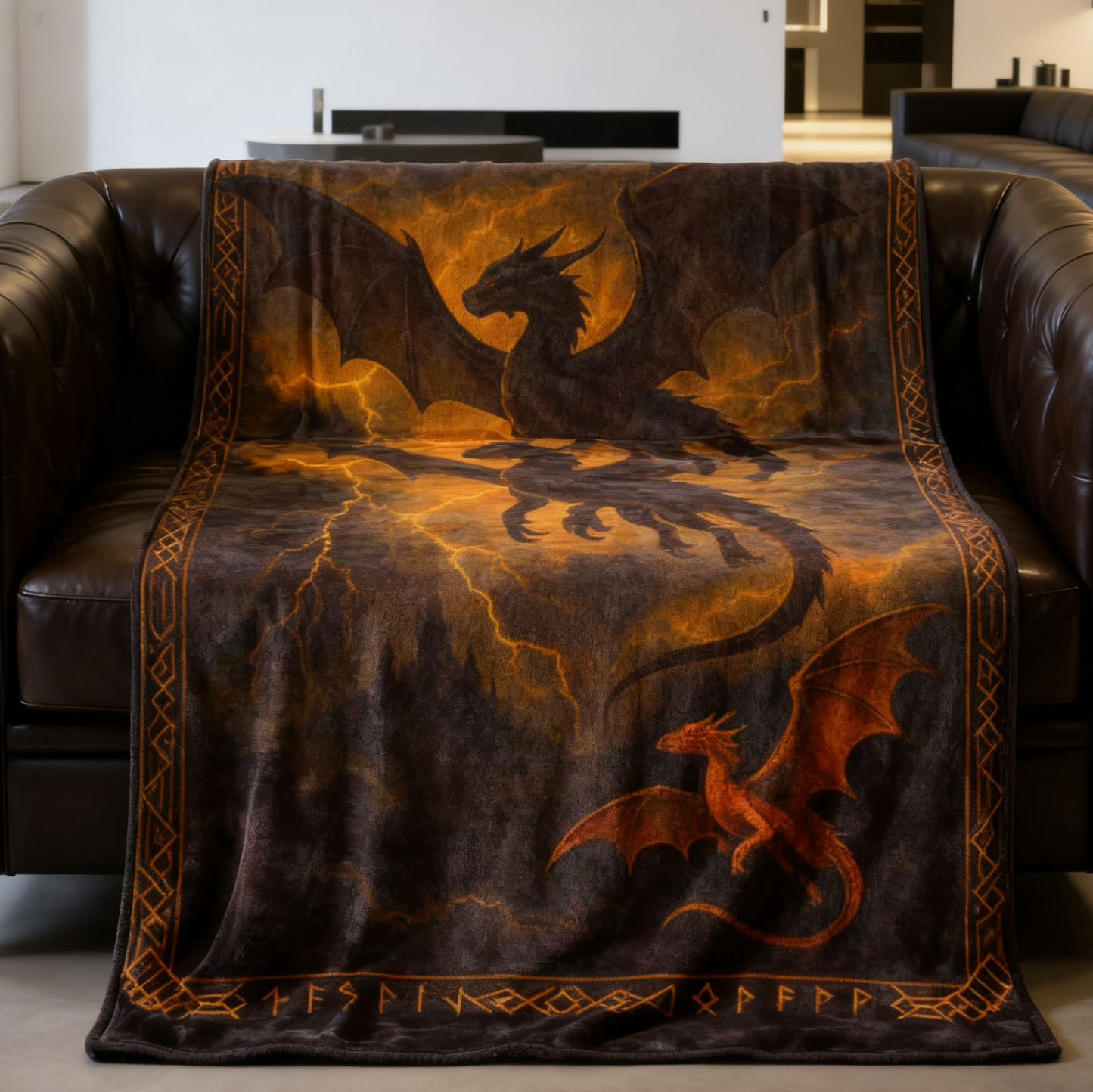 Fourth Wing Theme Blanket