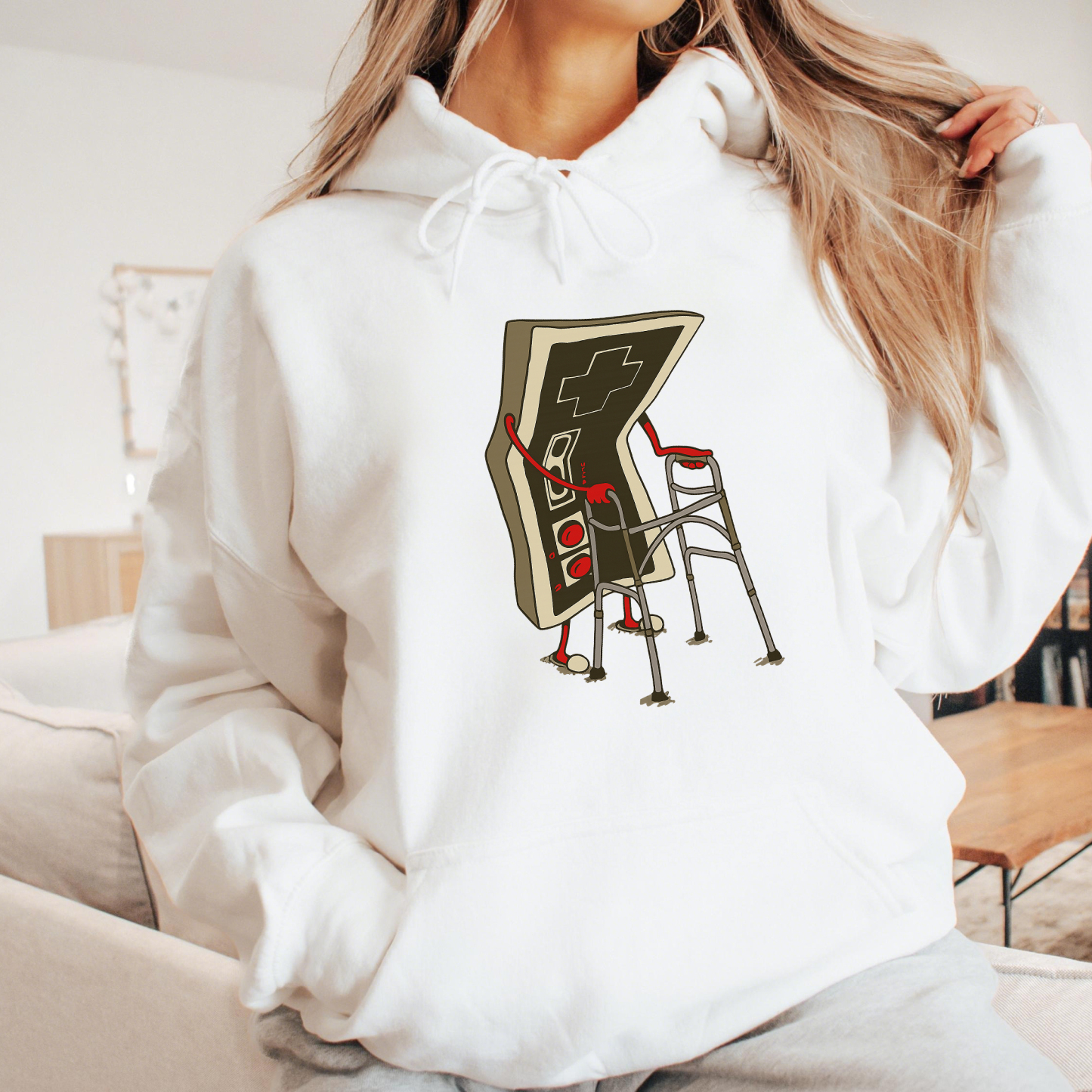 Old Gamer Retro Video Game Sweatshirt
