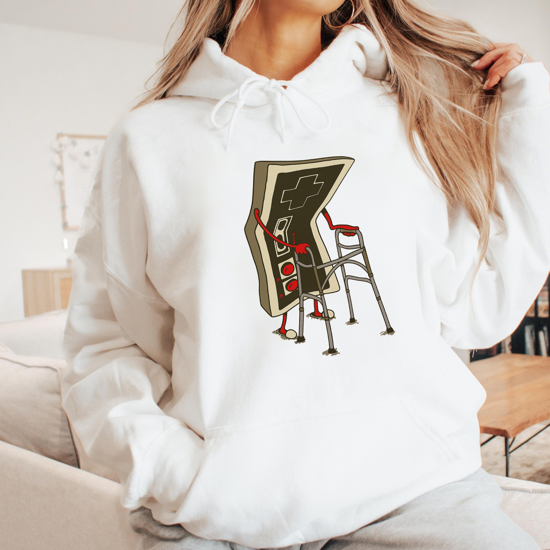 Old Gamer Retro Video Game Sweatshirt