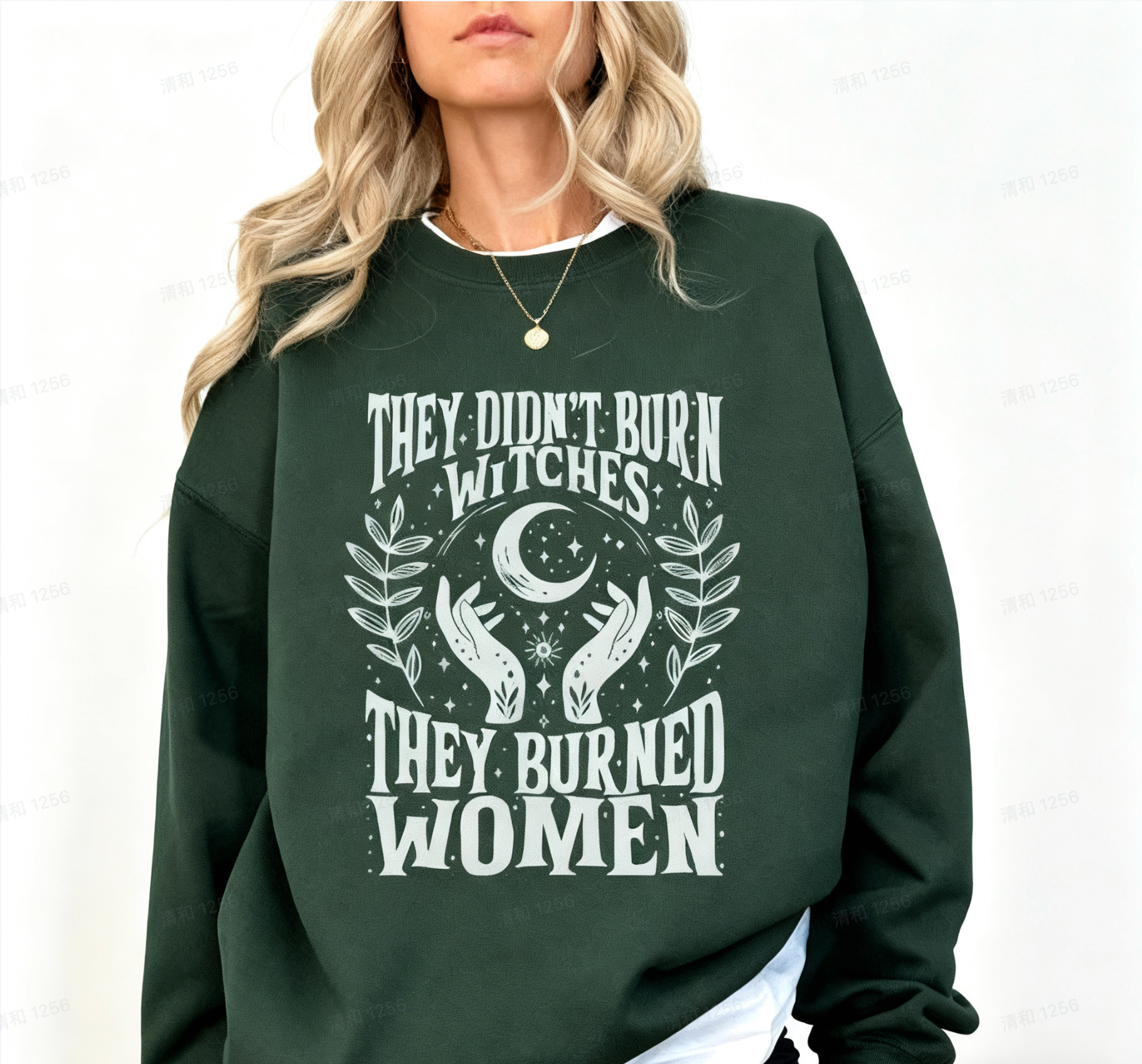 They Didn’t Burn Witches They Burned Women One Side Shirt