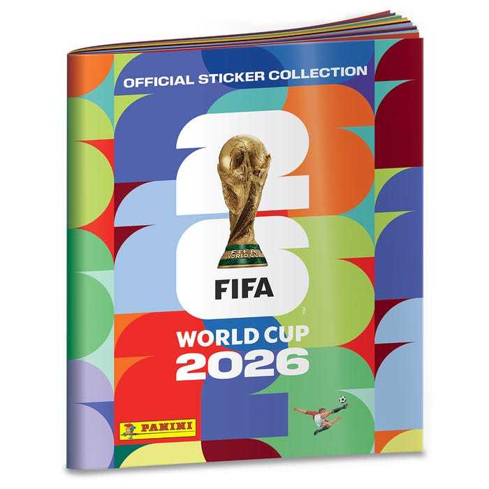 Official World Cup 2026 Sticker Collection – Album & Sticker Packets | USA/Canada/Mexico 48-Team Edition