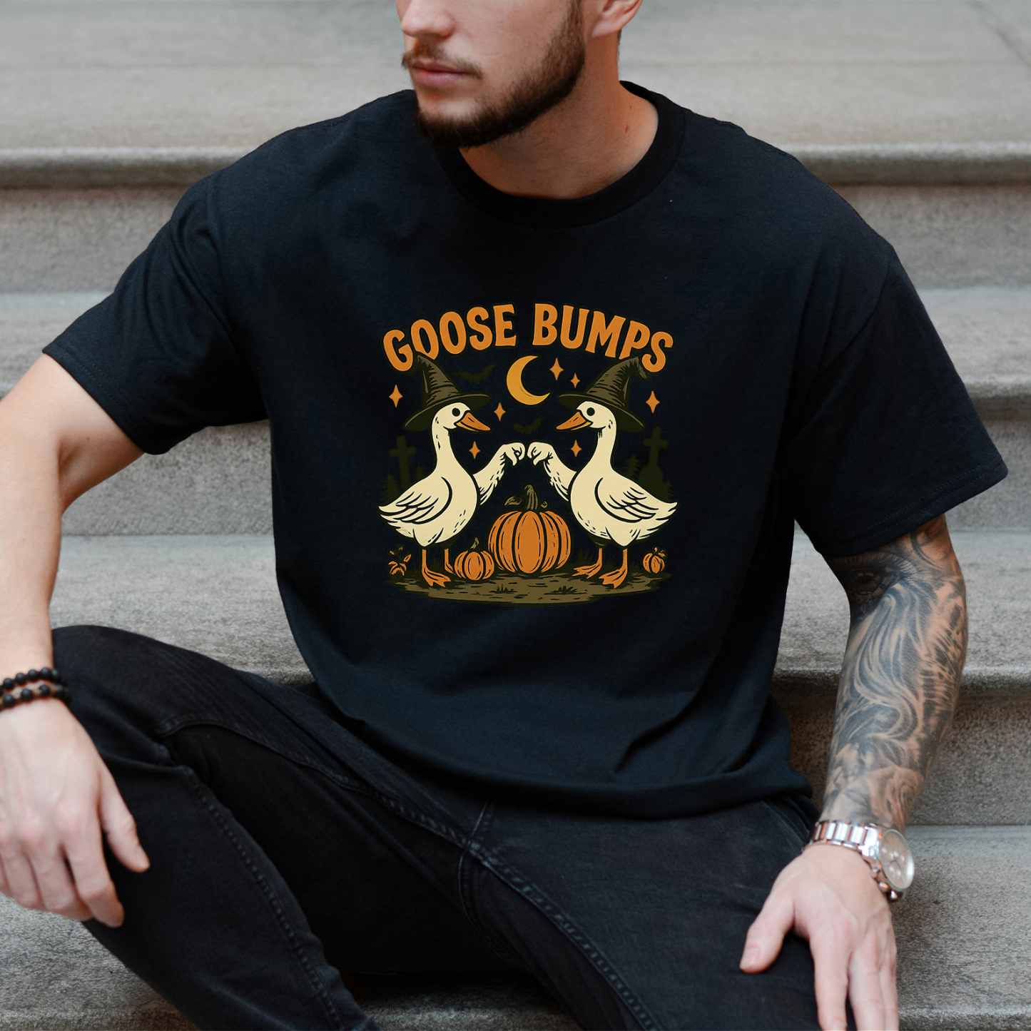 "Goose Bumps" Halloween T-Shirt