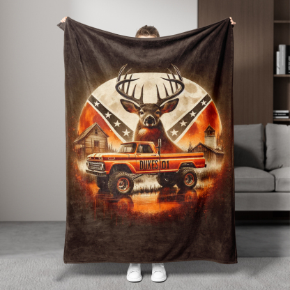 Stylish Printed Theme Blanket