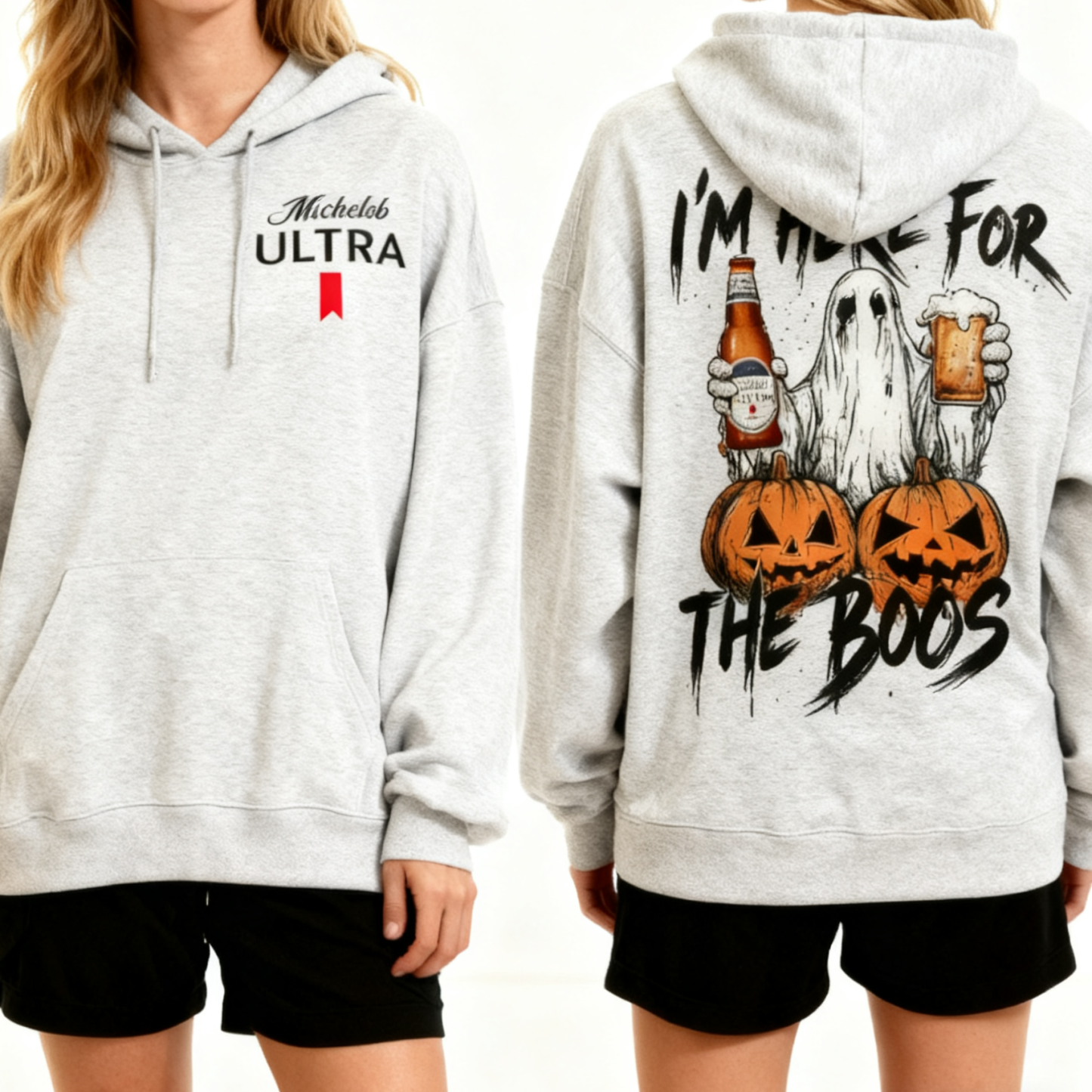 Michelob 'I'm Here For The Boos' Halloween T-Shirt