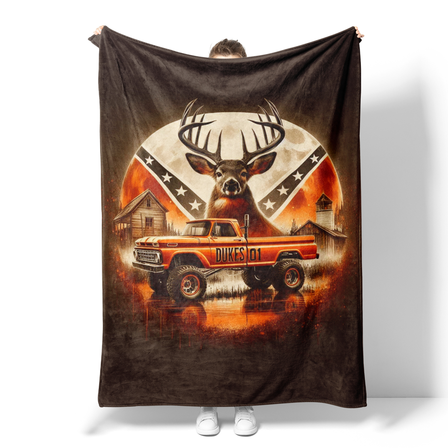 Stylish Printed Theme Blanket