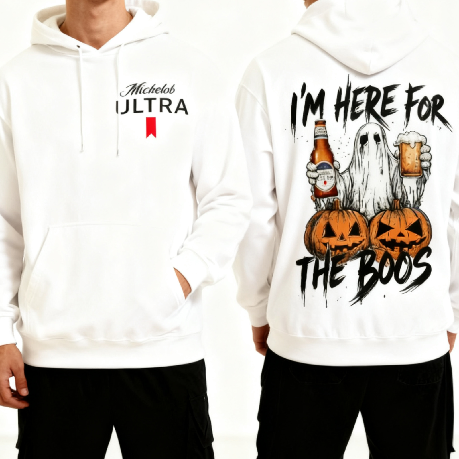 Michelob 'I'm Here For The Boos' Halloween T-Shirt