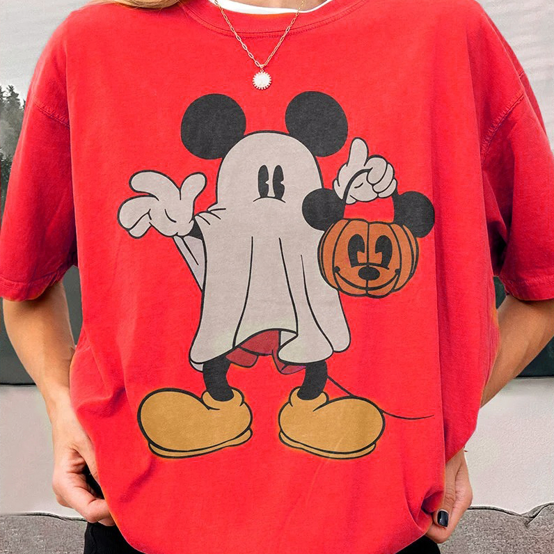 Customize Disney Characters Halloween T-Shirt