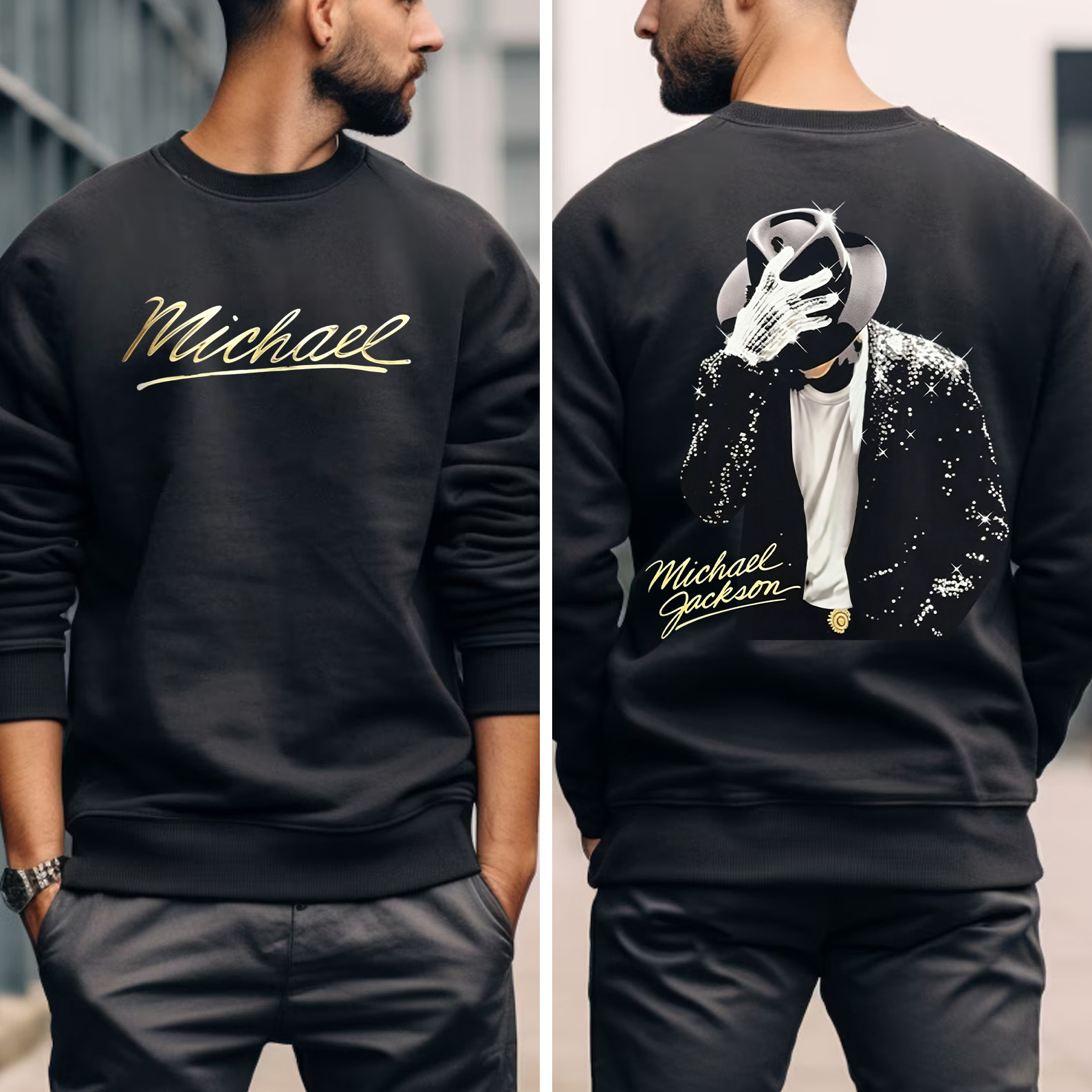 Michael Jackson print T-shirt