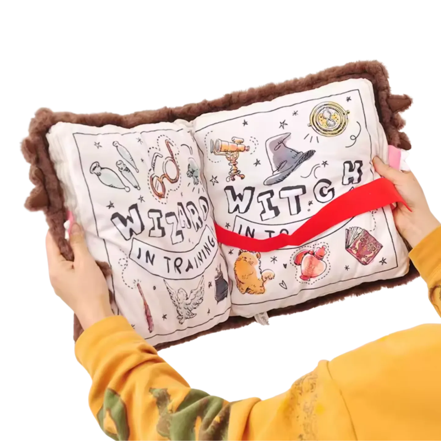 Magic Book Plush Toy – Surprise Transforming Stuffed Animal Gift