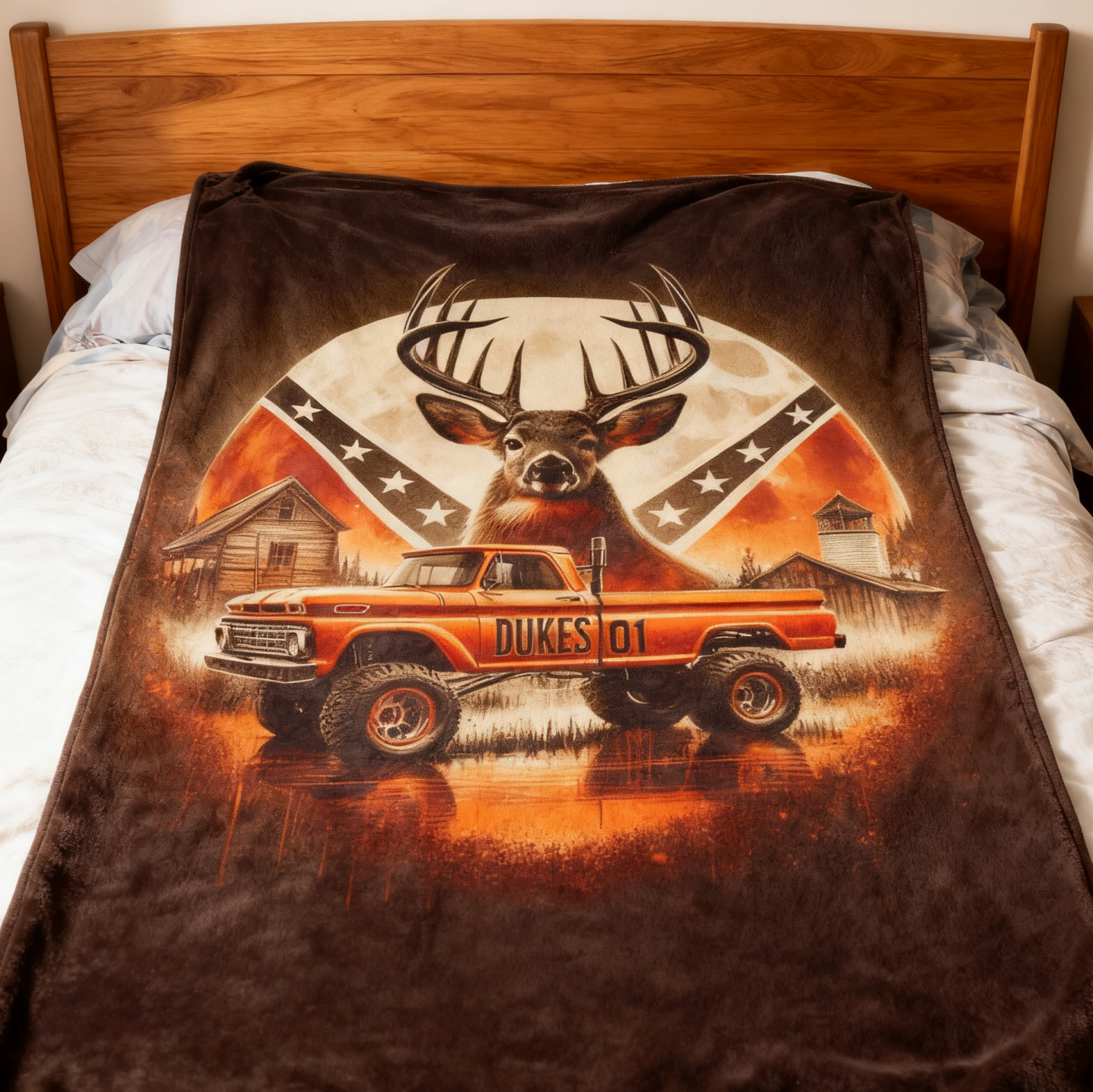 Stylish Printed Theme Blanket