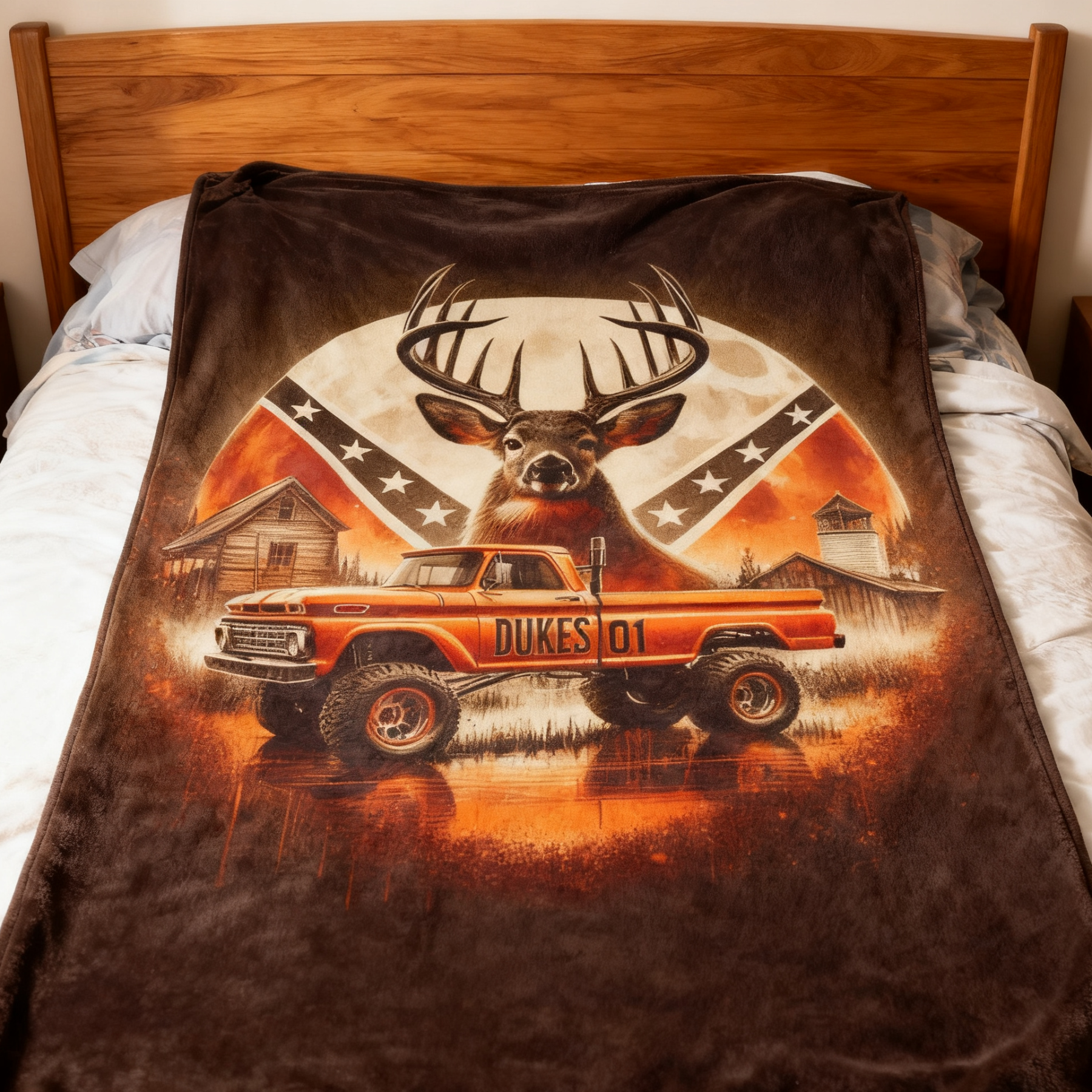 Stylish Printed Theme Blanket