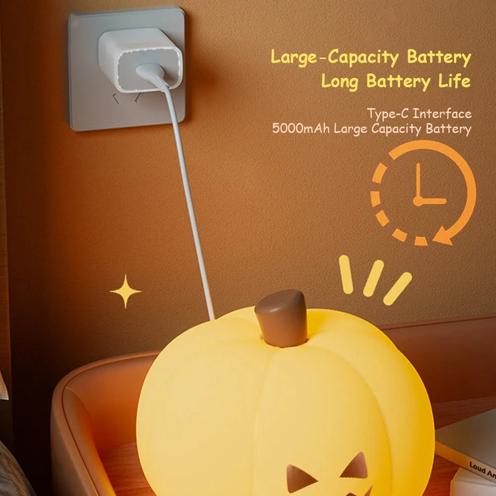 Halloween Pumpkin Night Light