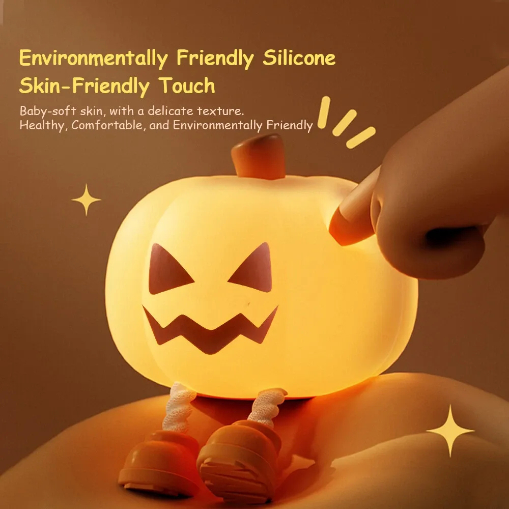 Halloween Pumpkin Night Light