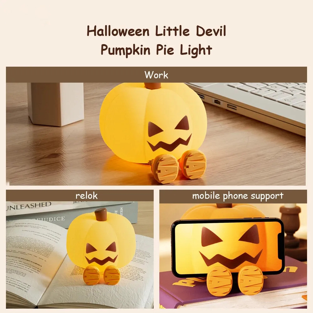 Halloween Pumpkin Night Light