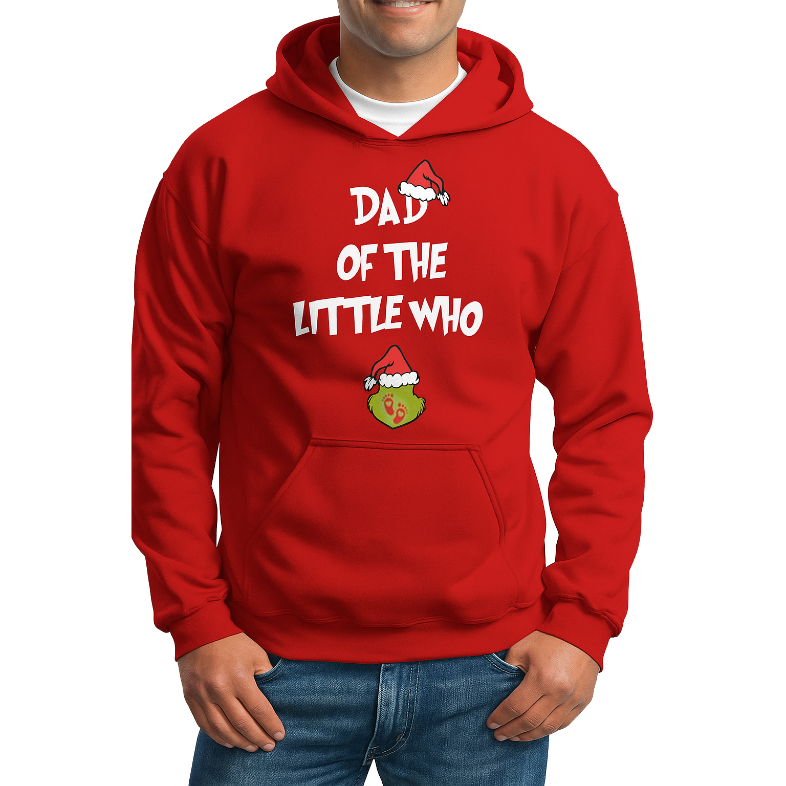 A Little Who Is Due Christmas Pregnancy Sweatshirt