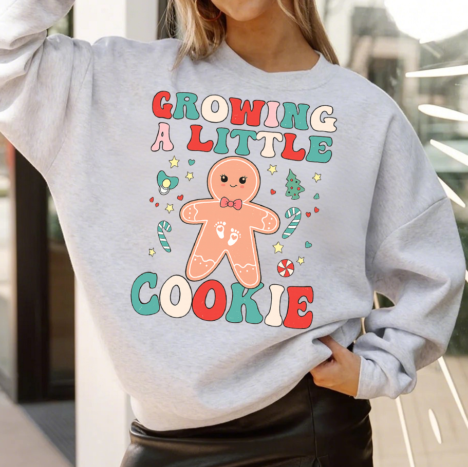 Growing A Little Cookie Christmas Sweatshirt