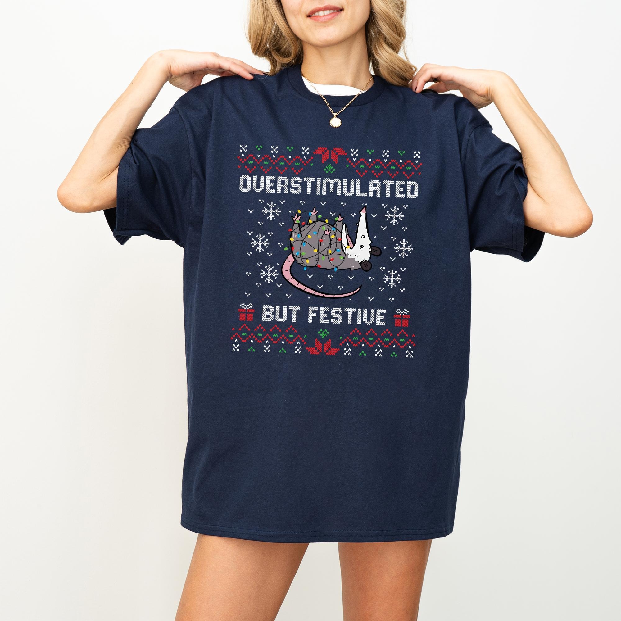 Funny Opossum Christmas Sweatshirt