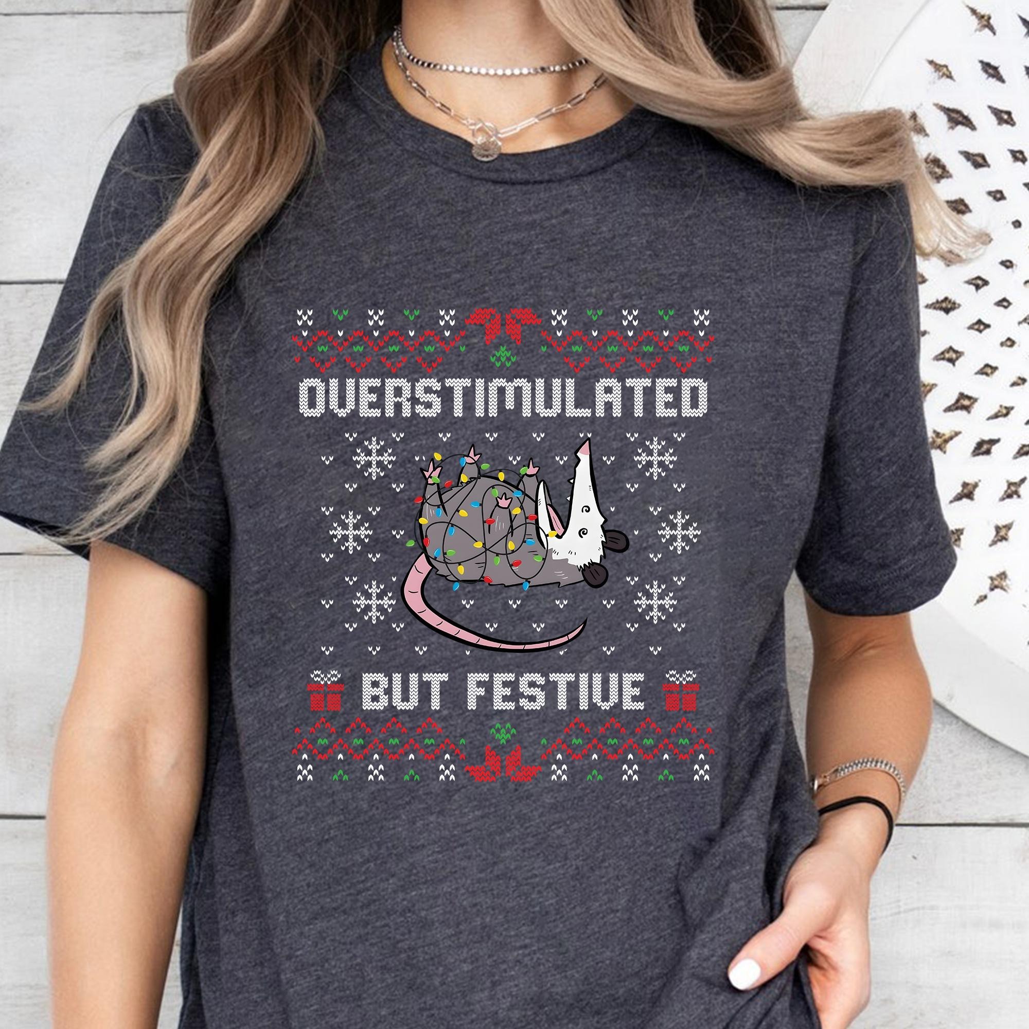 Funny Opossum Christmas Sweatshirt