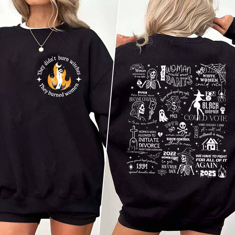 They Didn't Burn Witches Halloween Sweatshirt