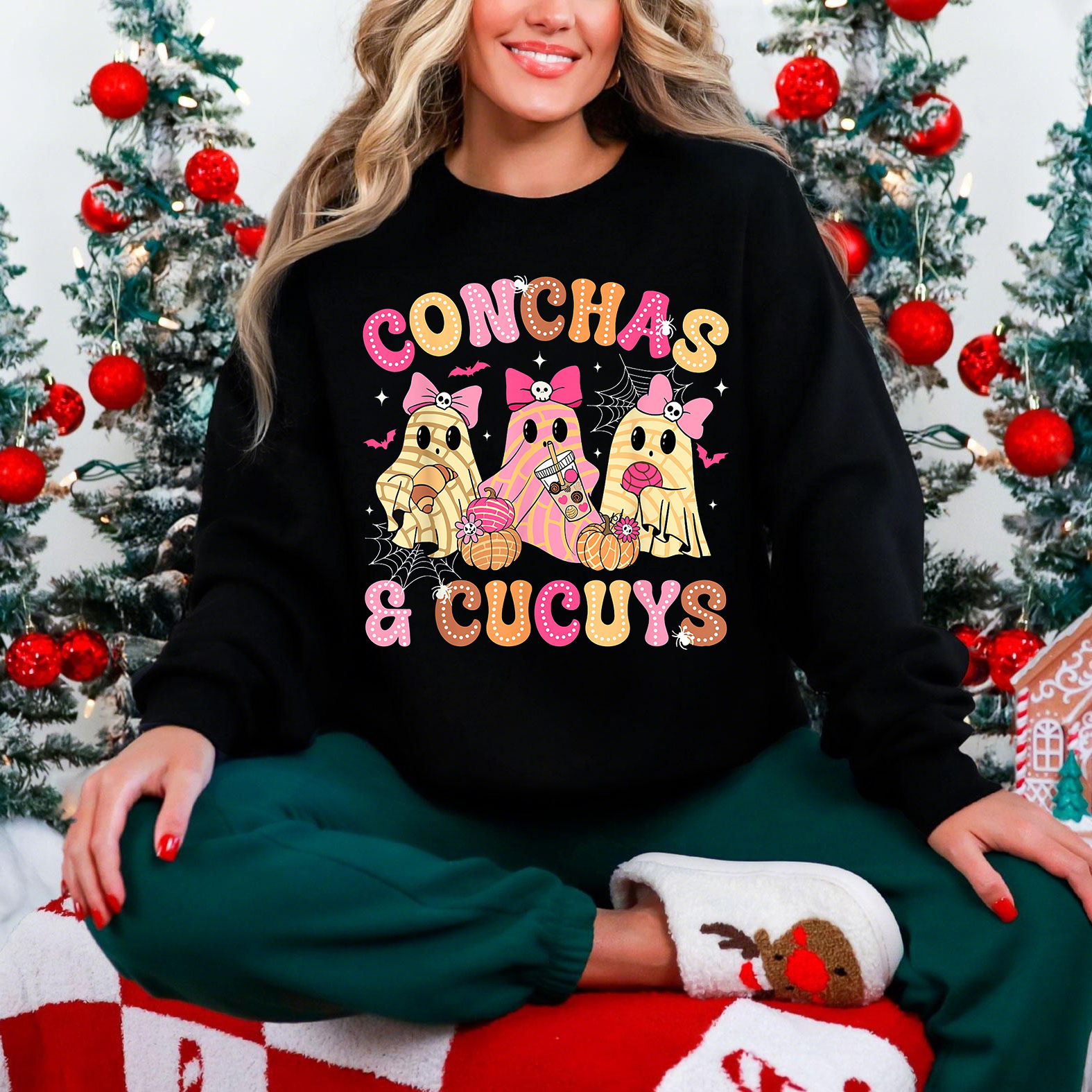 Halloween Mexican Ghost Sweatshirt