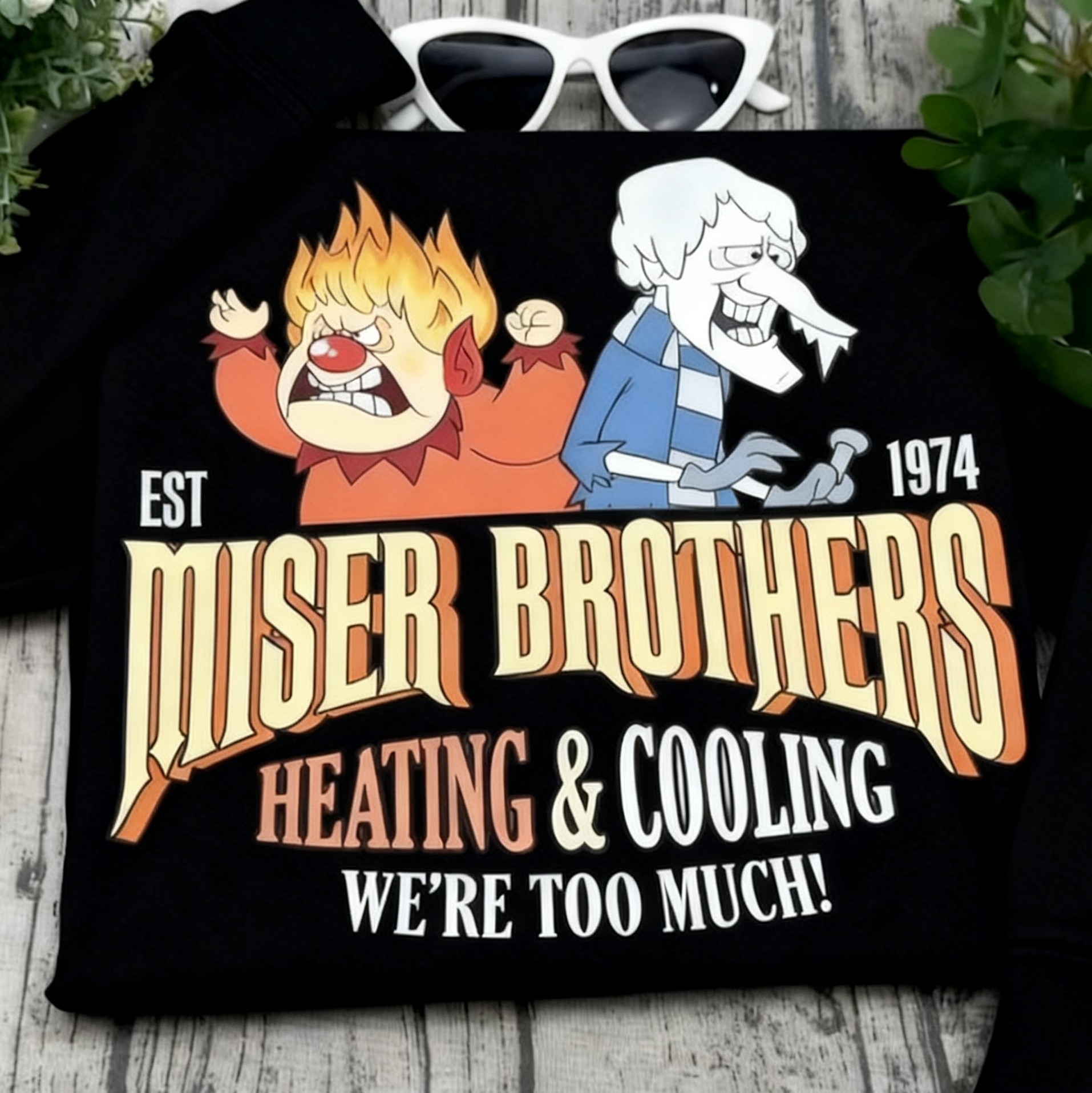 Miser Brothers Sweatshirt: Funny 'Year Without A Santa Claus' Shirt