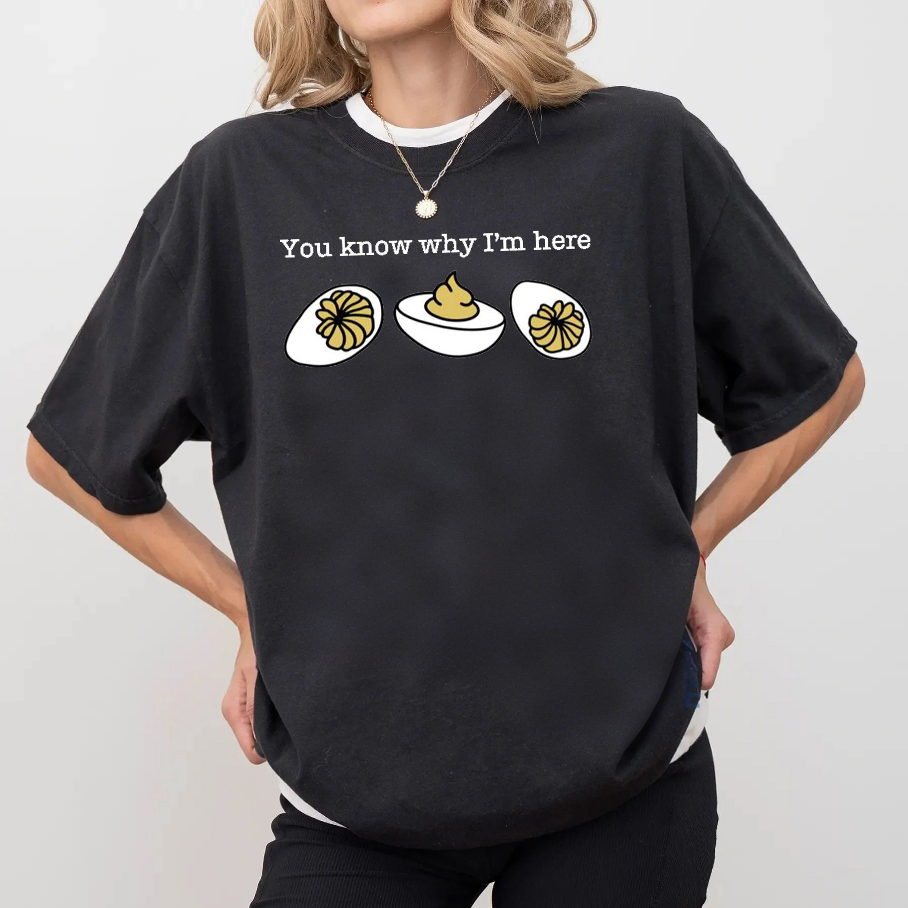 You Know Why I'm Here Thanksgiving Sweatshirt