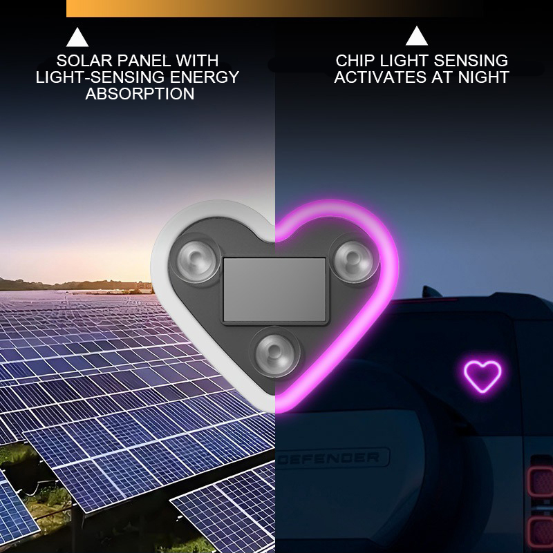 Love Heart Shape Neon LED Window Light 