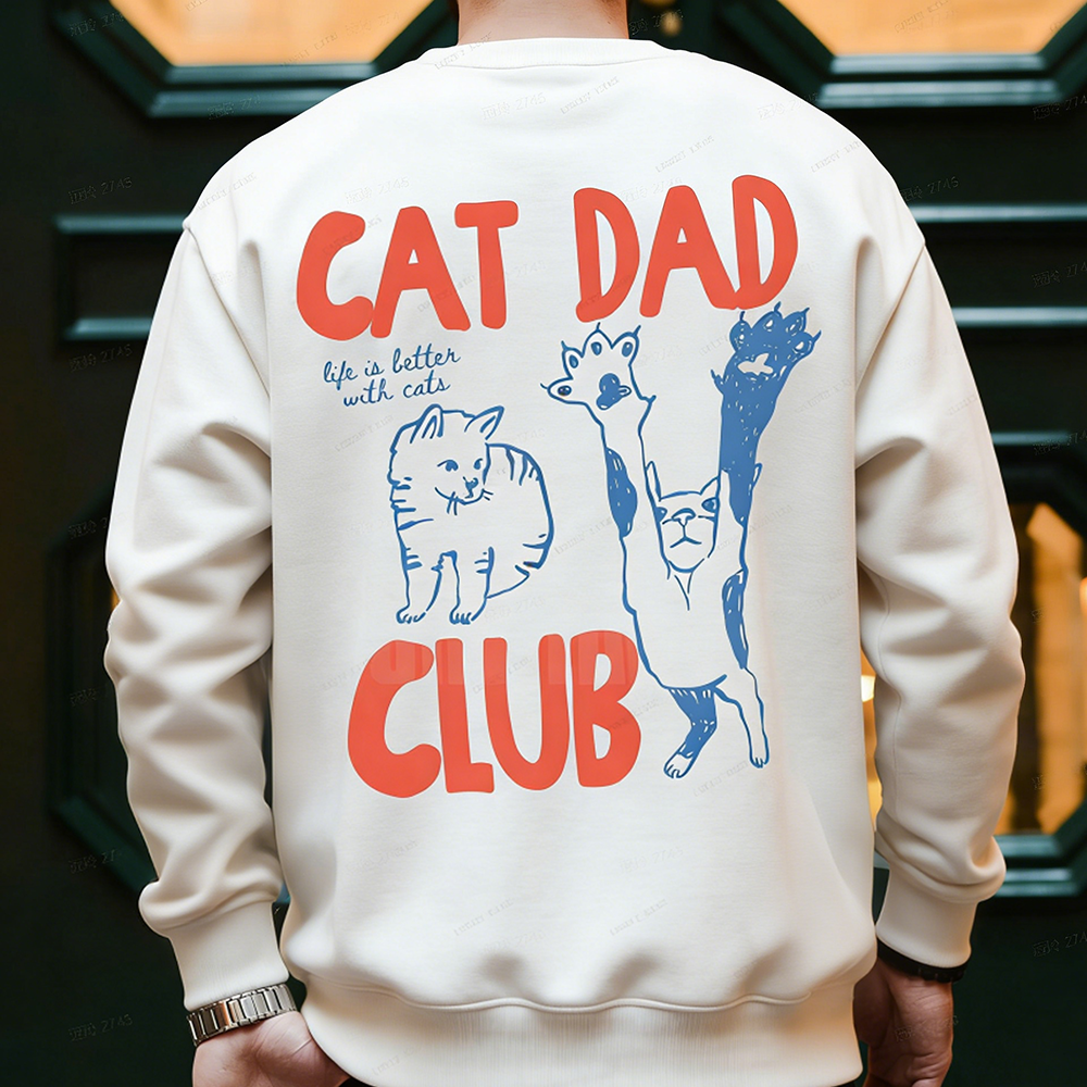 Cat Dad Club Sweatshirt