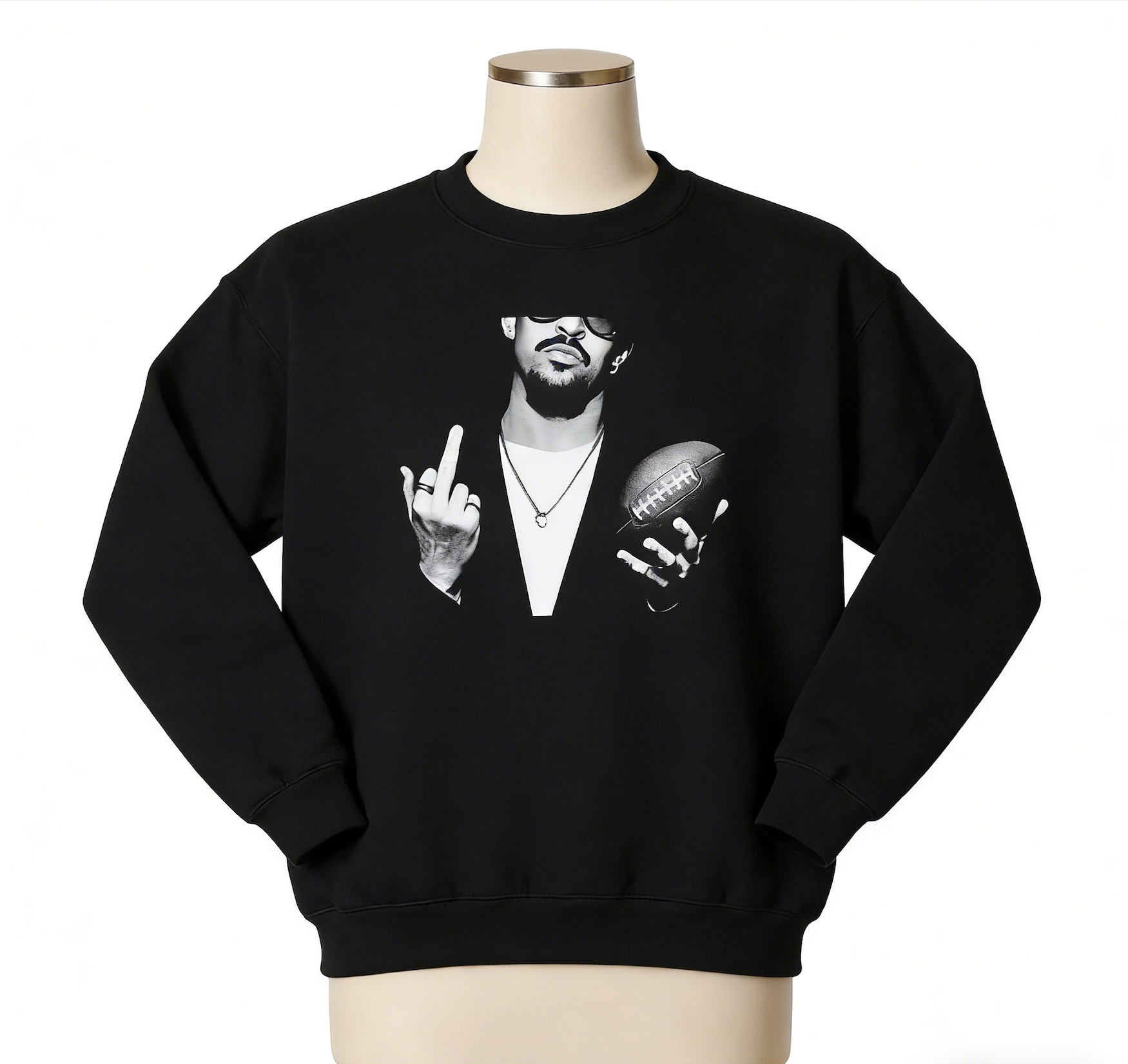 Benito Football Graphic Shirt | Bowl 2026 Halftime Inspired Latin Music Tee