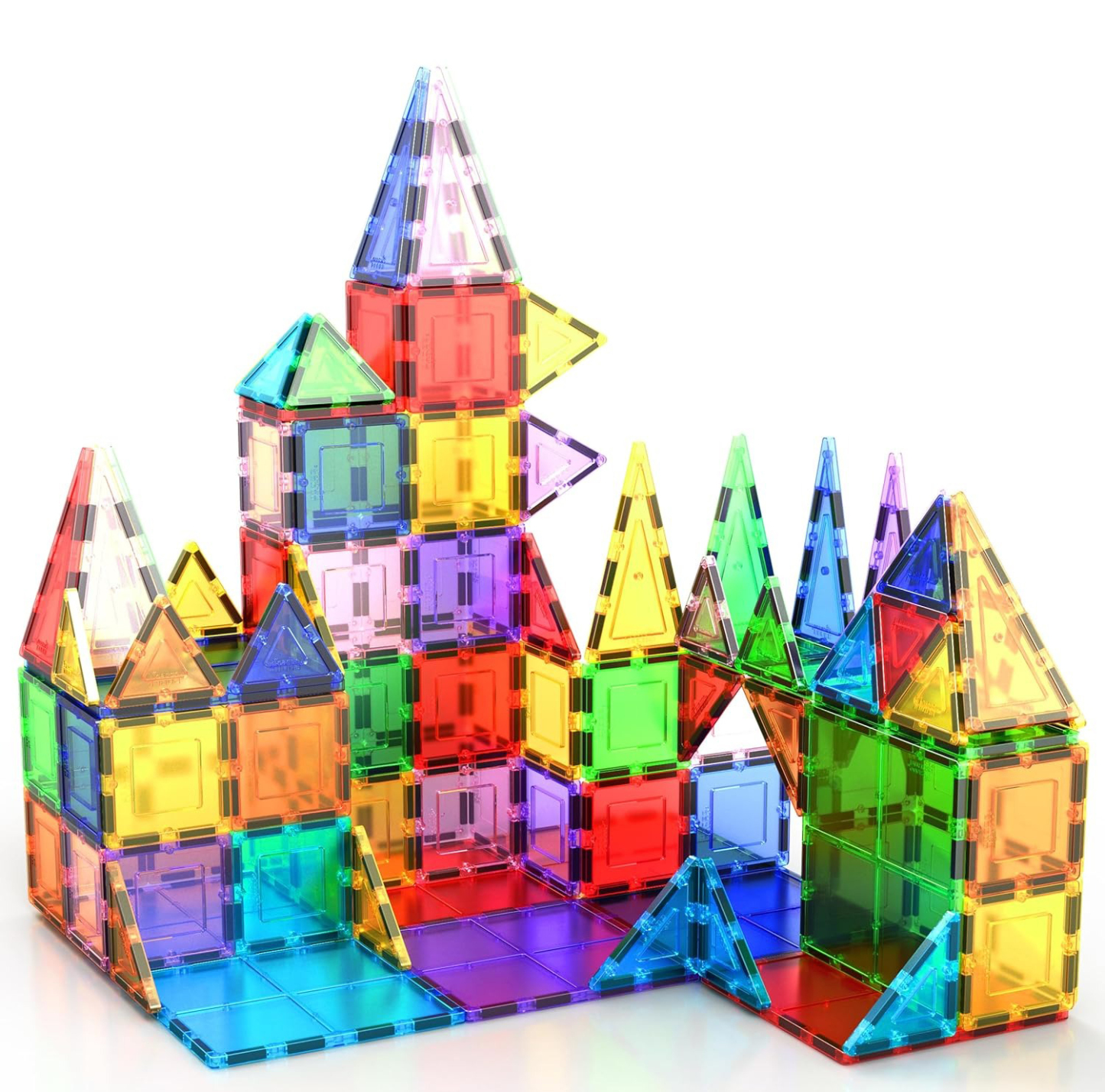 Magnetic Building Tiles – Creative 3D Construction Set