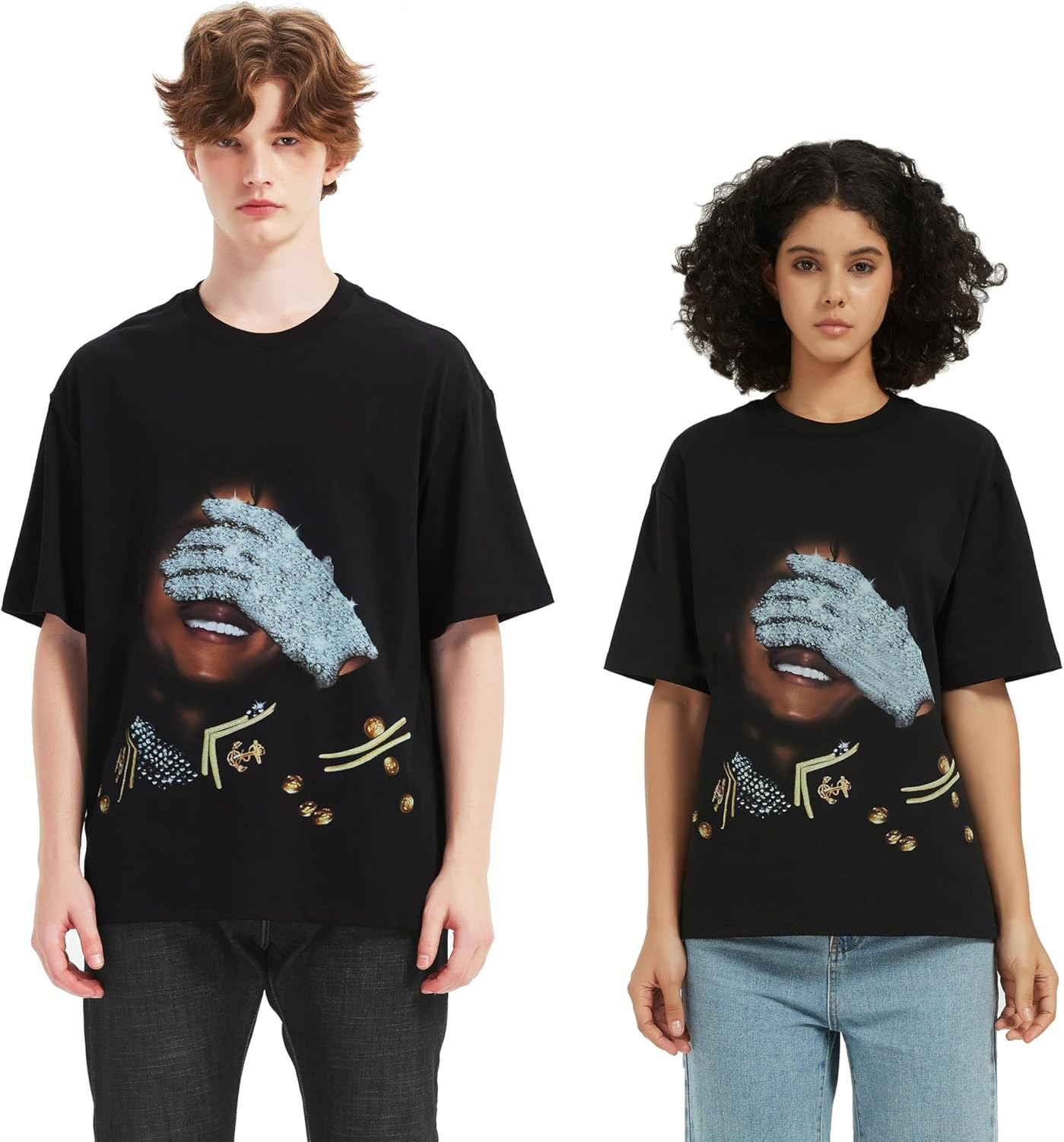 Vintage King of Pop Graphic T-Shirt
