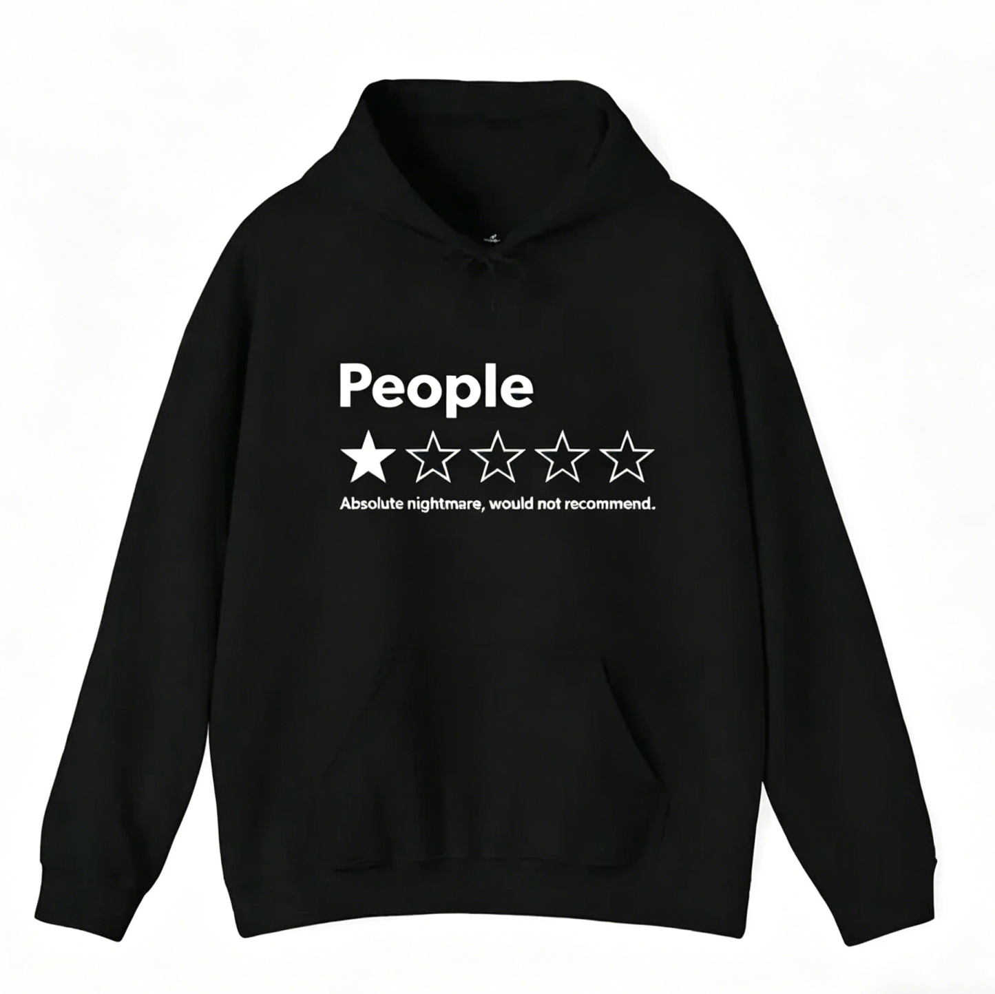 One-star rating T-shirt