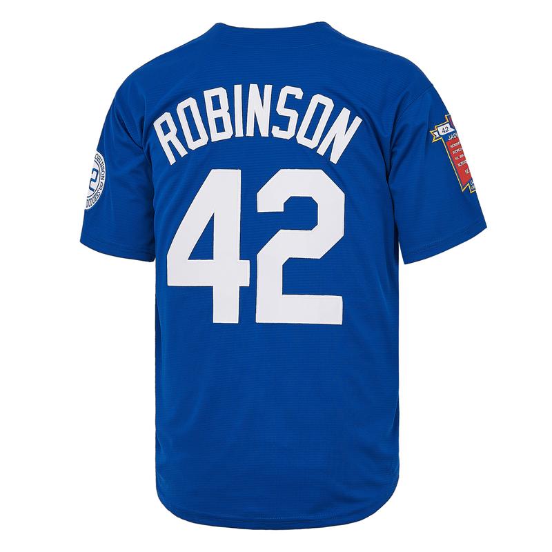 Brooklyn 42 Robinson Baseball Jersey – Legend Vintage with Embroidered Patches
