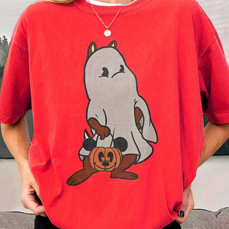 Customize Disney Characters Halloween T-Shirt