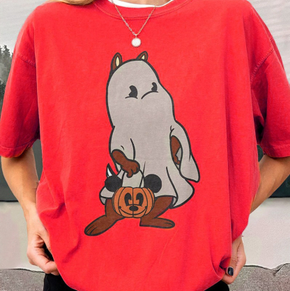 Customize Disney Characters Halloween T-Shirt