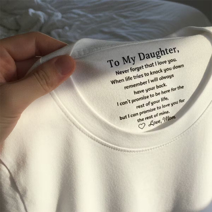 Custom Hidden Message T-Shirt – Gift for Son or Daughter 