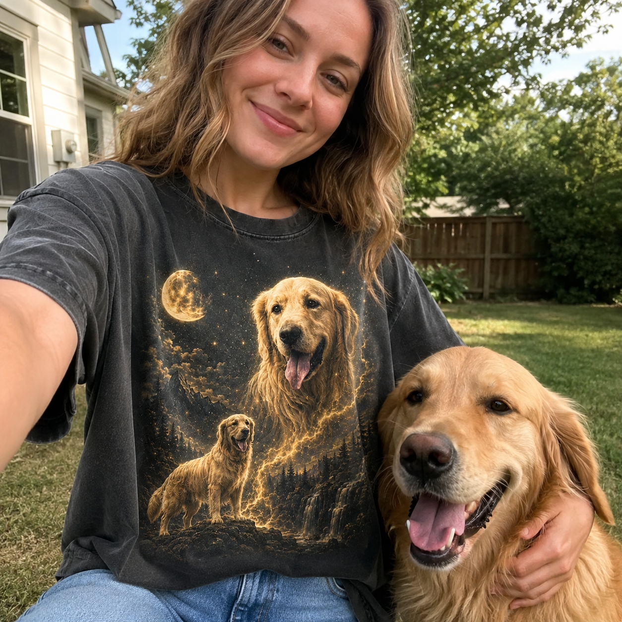 Pet Art Custom T-shirt