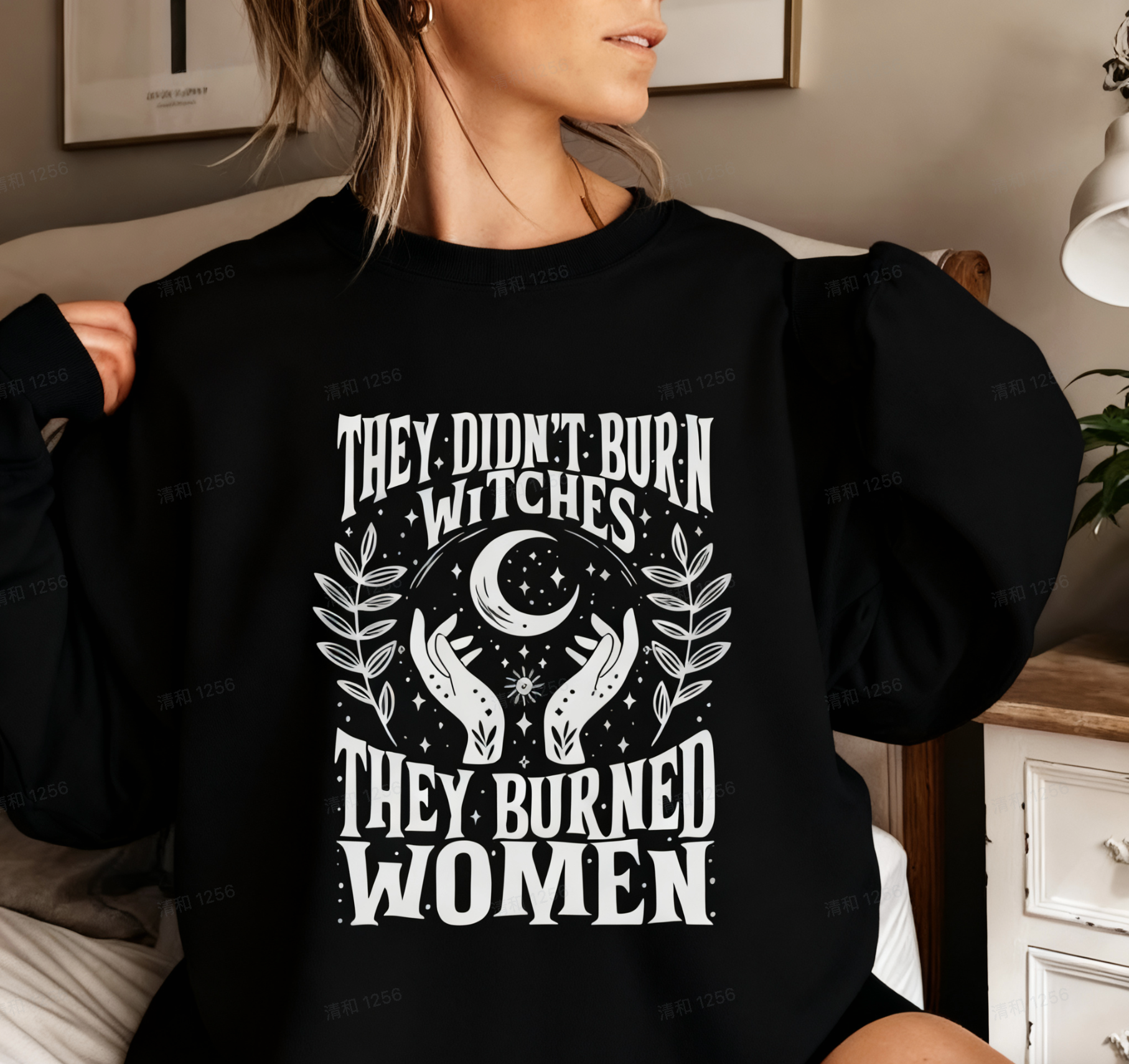 They Didn’t Burn Witches They Burned Women One Side Shirt